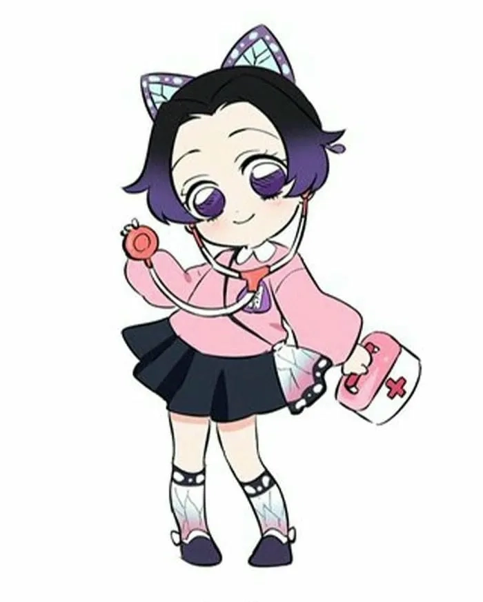 Anime chibi cute Shinobu chibi độc đáo