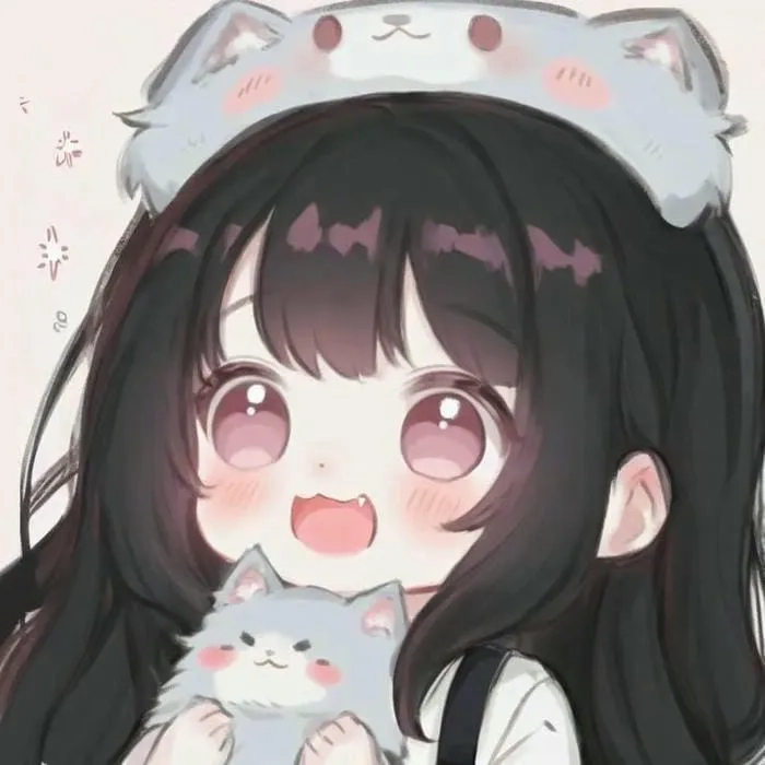 Ảnh anime cute nữ tạo cảm giác dễ thương và dịu dàng