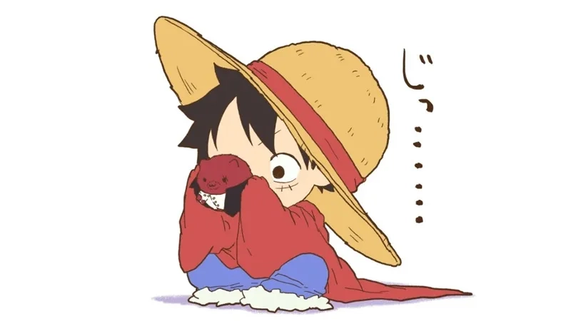 Khám phá phong cách ngầu lòi của Luffy chibi ngầu