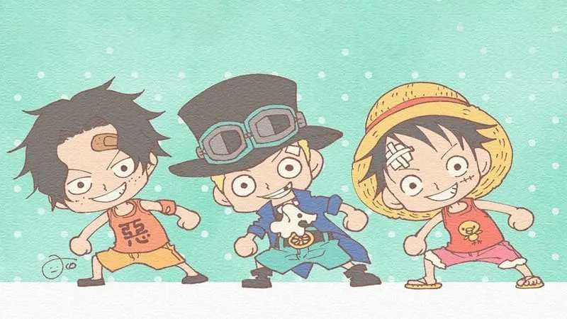 Khám phá phong cách dễ thương của Monkey D Luffy chibi