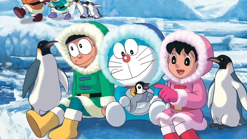 Doraemon và Nobita cute đáng yêu vô đối