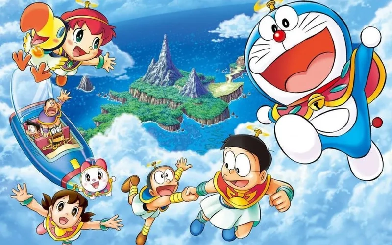 Cuộc phiêu lưu của Doraemon và Nobita hấp dẫn