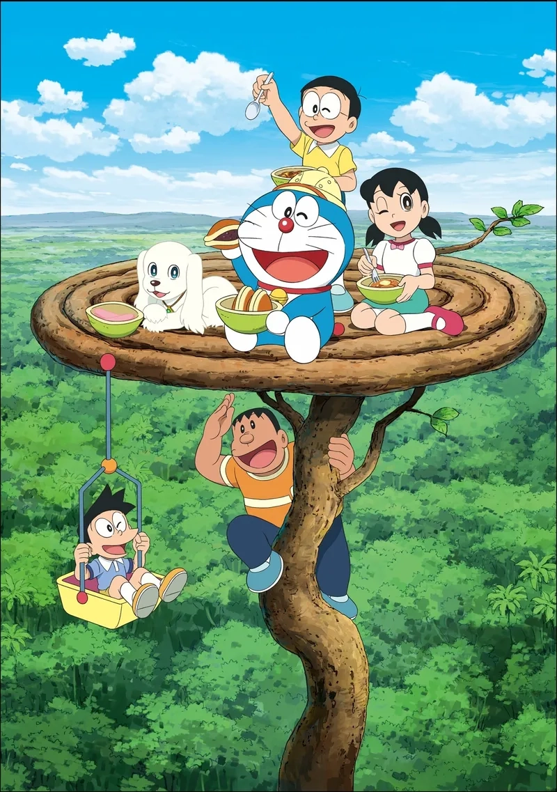 Hình ảnh Doraemon ngầu mang phong cách riêng