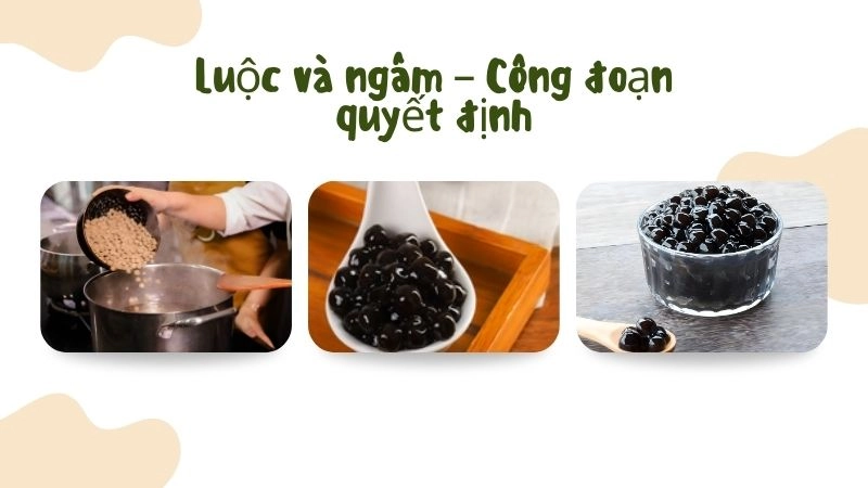 Luộc và ngâm – Công đoạn quyết định hạt có bị nát không 