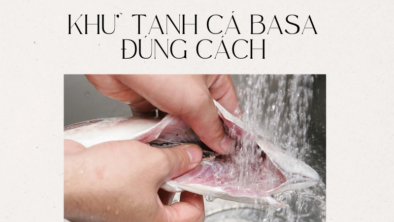 Bí quyết khử tanh cá basa hiệu quả