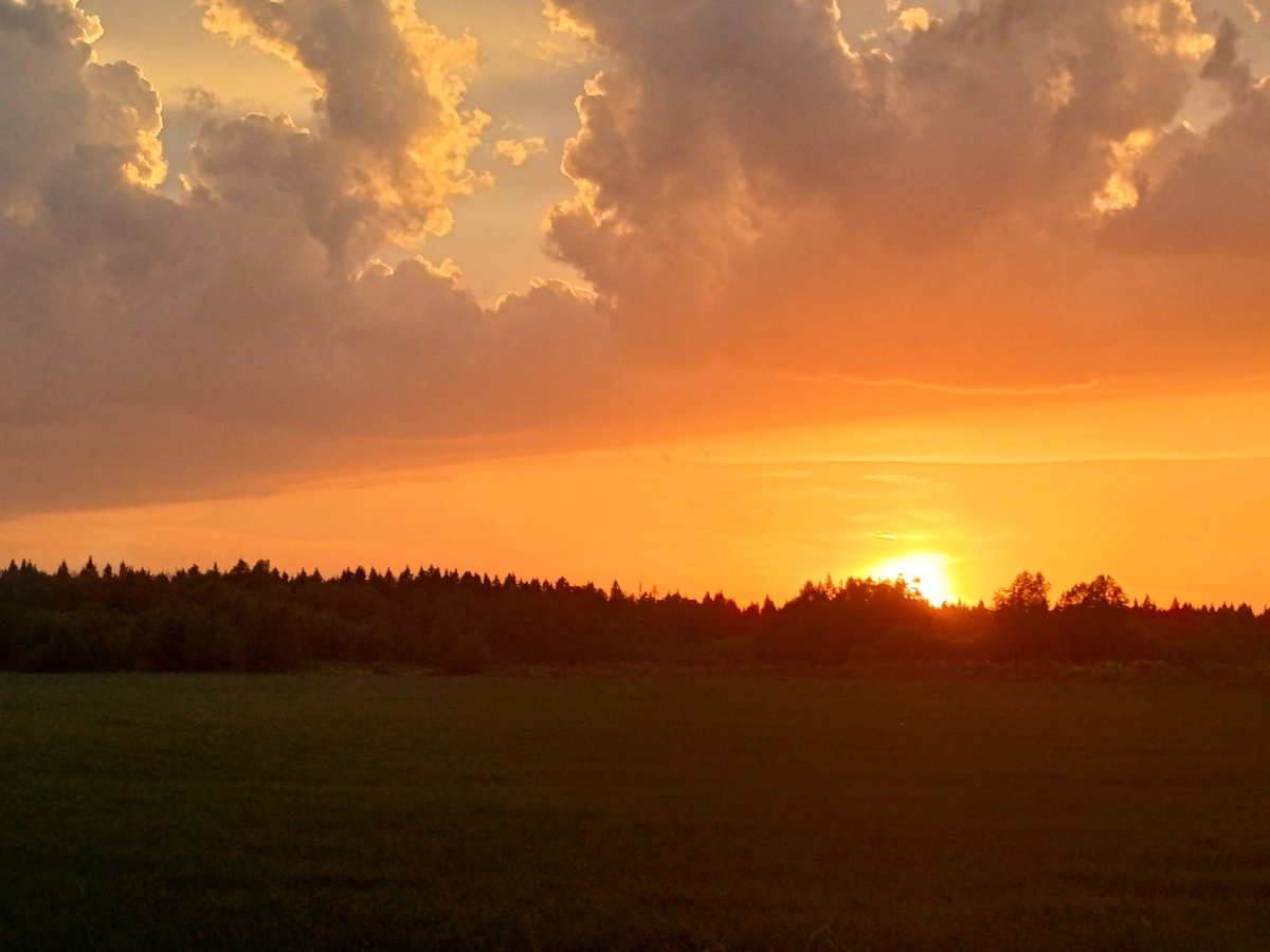 Mê mẩn trước vẻ đẹp tráng lệ của ảnh phong cảnh hoàng hôn chiều tà