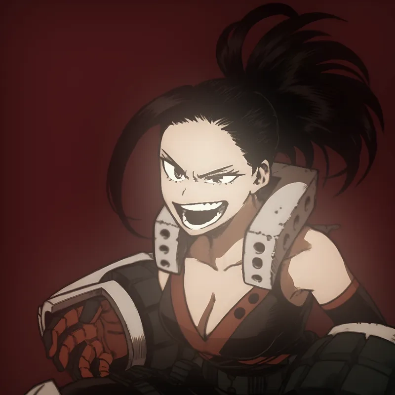 Vẻ đẹp sang chảnh của cô nàng Momo Yaoyorozu anime