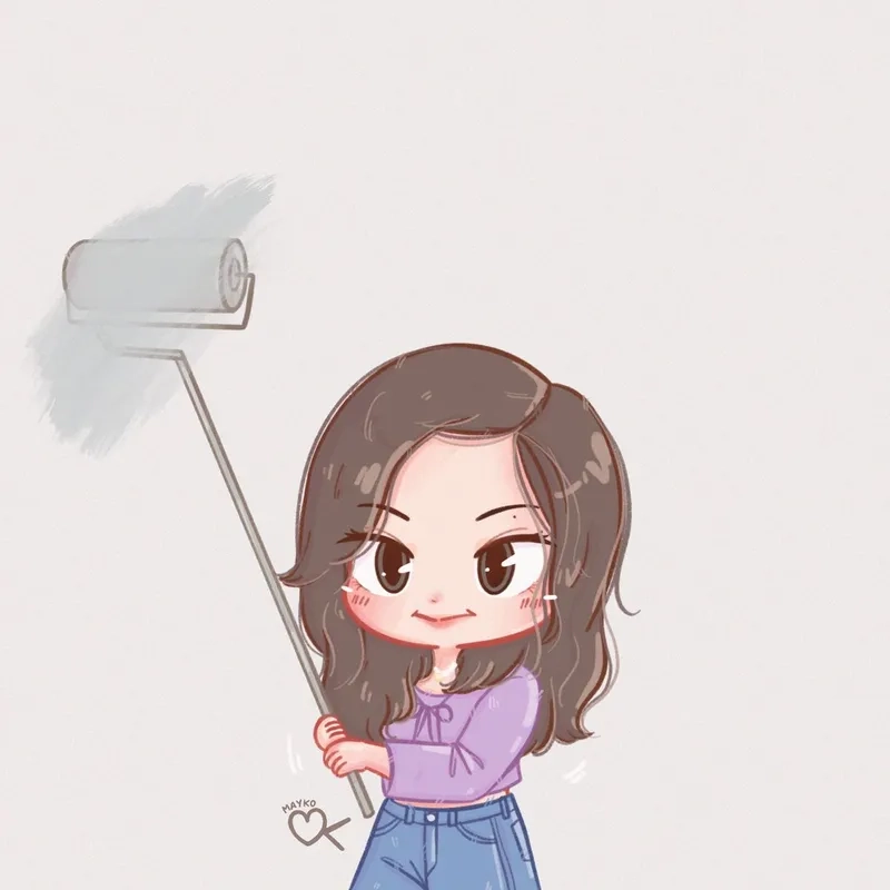 Tỏa sáng trên sân khấu phiên bản Chibi Jennie Blackpink