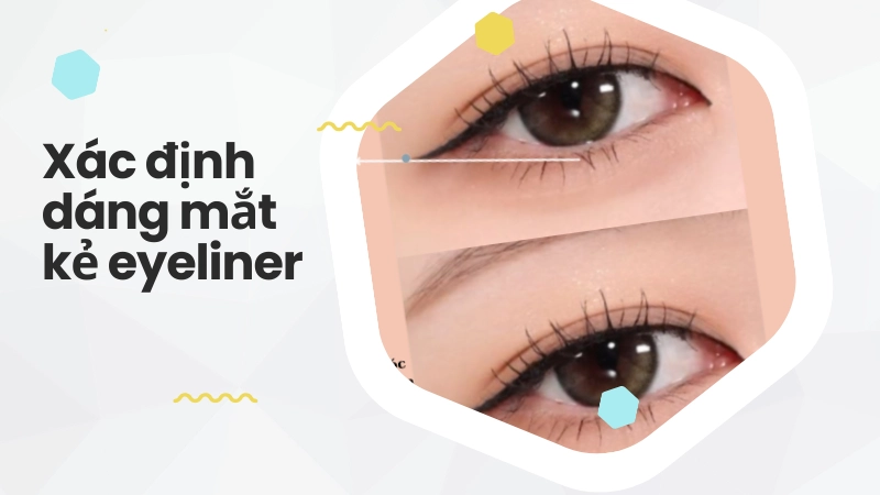 Cách xác định dáng mắt để vẽ đường eyeliner phù hợp nhất