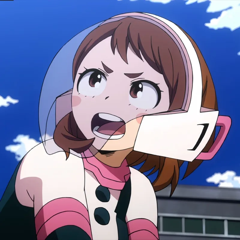 Hành trình trở thành siêu anh hùng Ochaco Uraraka hero Uravity