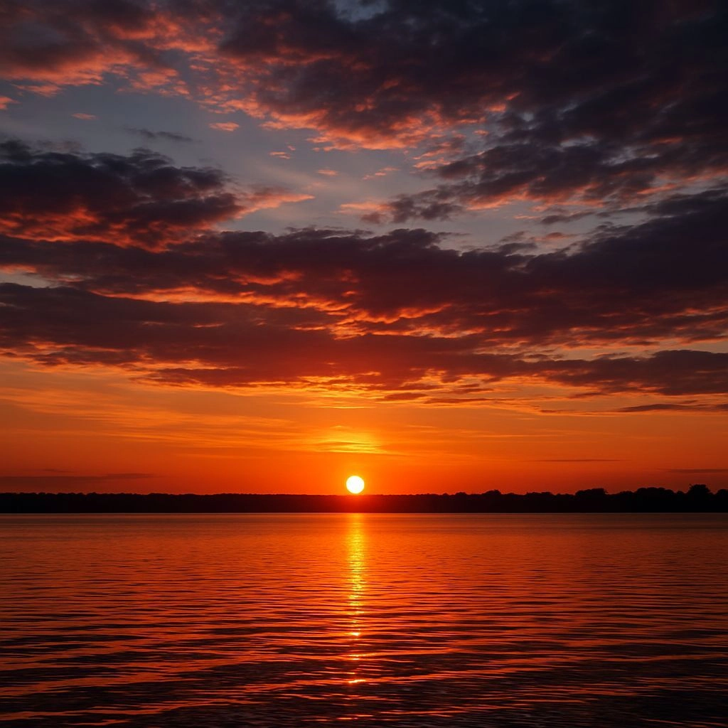 Bất ngờ với bí quyết vẽ tranh cảnh hoàng hôn đơn giản mà cực đẹp