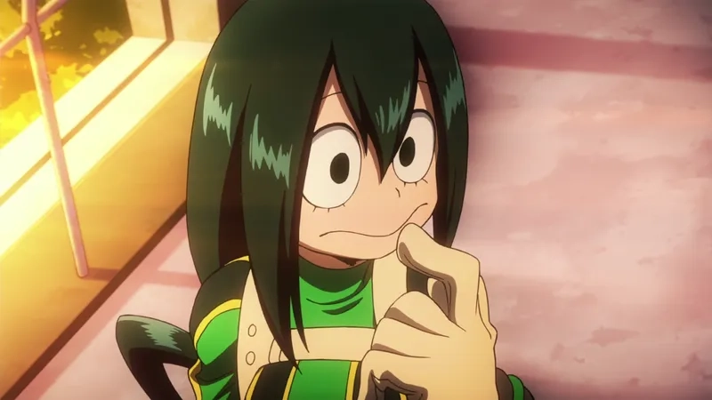 Tải về máy bộ sưu tập ảnh chibi Tsuyu Asui chất