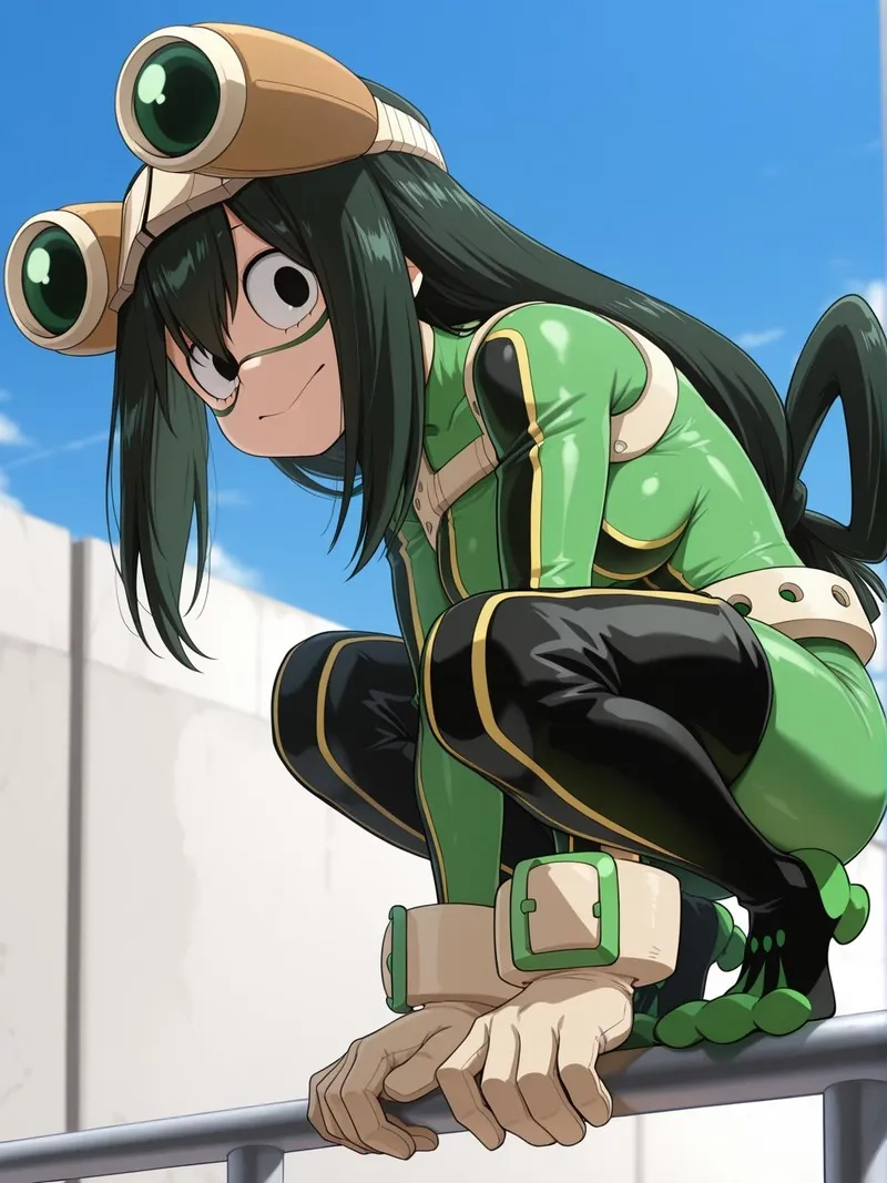 Giải trí cuối tuần cùng Tsuyu Asui funny meme bá đạo