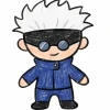 Hướng dẫn vẽ Gojo Chibi từng bước cực đơn giản