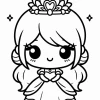 Tuyển Tập 80+ Tranh Tô Màu Anime Chibi Cute Dễ Thương Nhất 2026