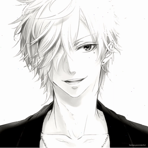 Ảnh Anime boy đen trắng đẹp trai nhất, mang vẻ lãng tử