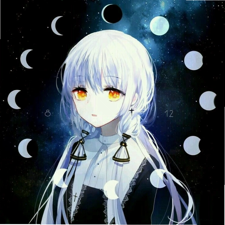 Ảnh anime minh họa cô gái với phong cách nghệ thuật