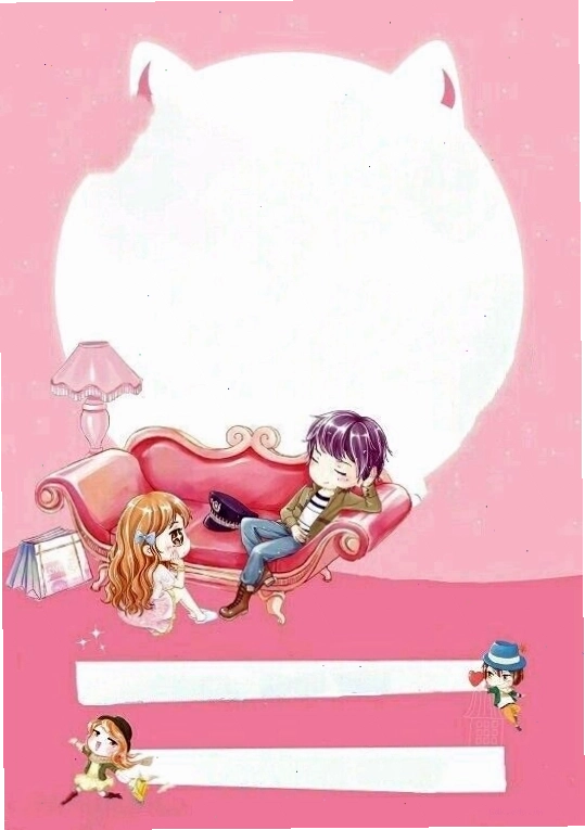 Ảnh bìa chibi nghệ thuật