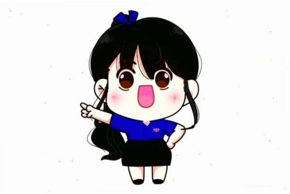 Ảnh Chibi Đoàn Thanh niên nữ dễ thương
