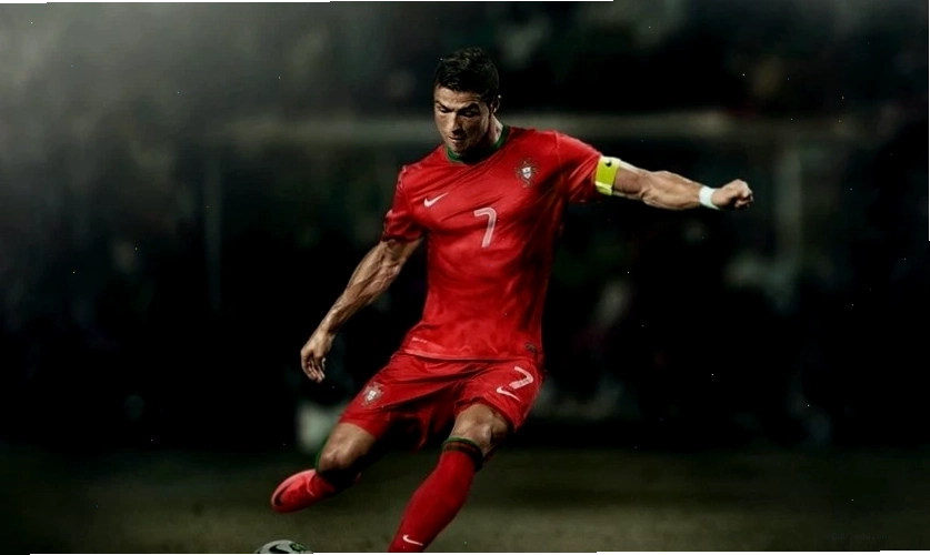 Ảnh Cristiano Ronaldo làm hình nền laptop, desktop với đồ họa 3D