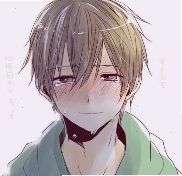 Ảnh đại diện đẹp cho nam anime khóc