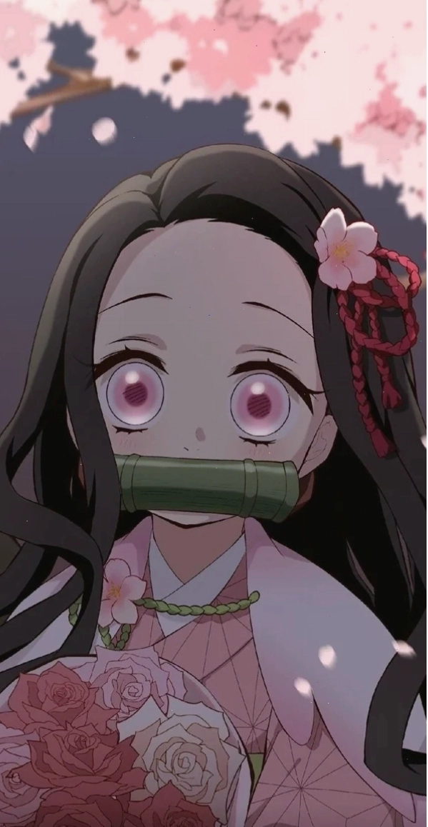 Ảnh nền Nezuko chibi thích hợp cho máy tính