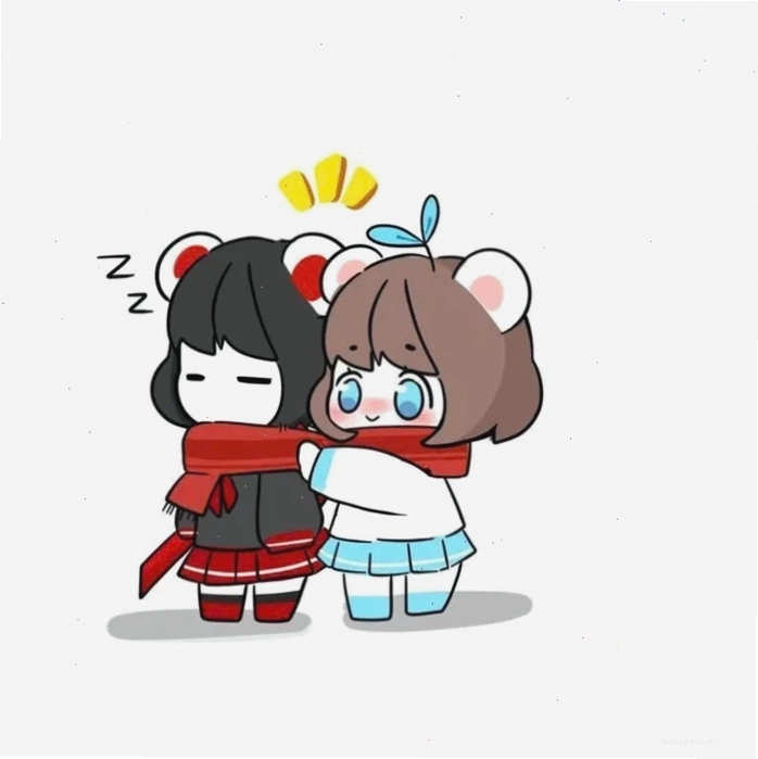 Ảnh Simmy mèo theo phong cách anime chibi