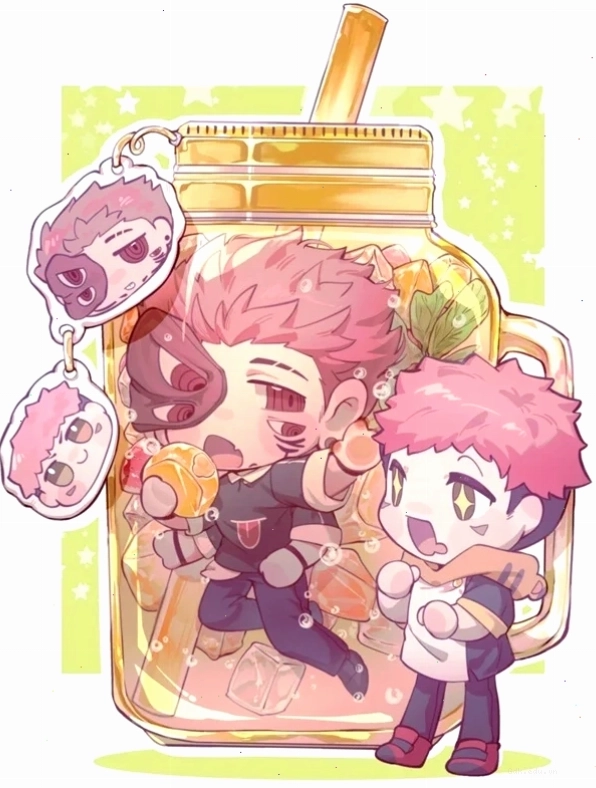 Ảnh Sukuna chibi chất lượng Full HD