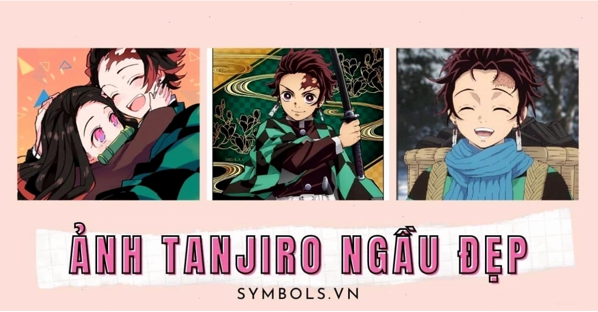 Ảnh Tanjiro Ngầu Đẹp trong tư thế sẵn sàng chiến đấu