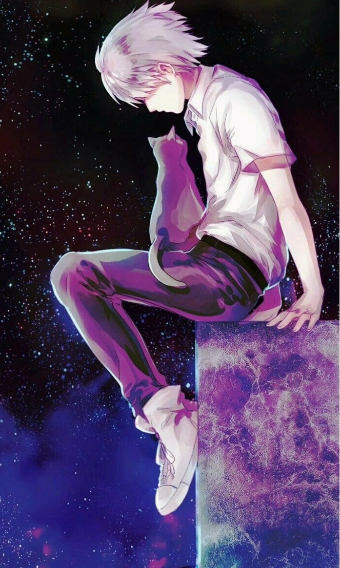 Avatar anime nam trẻ trâu với biểu cảm thách thức