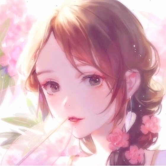 Avatar anime nữ trong sáng và đáng yêu