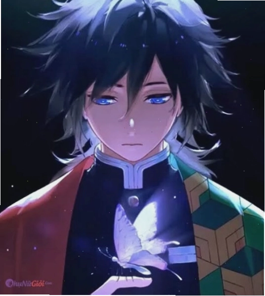 Avatar anime nữ với đôi mắt to tròn và biểu cảm dễ thương