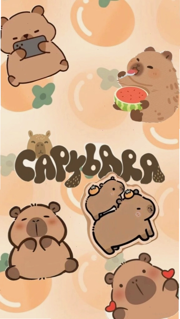 Avatar hài hước Capybara lạc giữa vườn cam, ngơ ngác tìm đường
