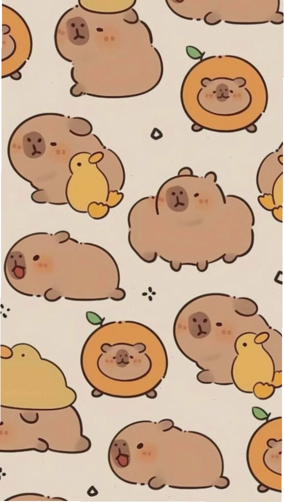 Avatar hài hước với đàn Capybara và vịt vàng, tạo nên khung cảnh vui nhộn
