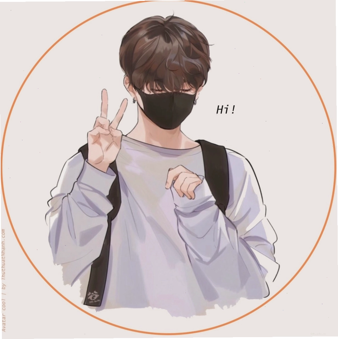 Avatar nam cute với nụ cười tươi tắn và phong cách giản dị