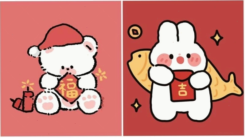 Avatar tết ngầu dành cho bạn bè