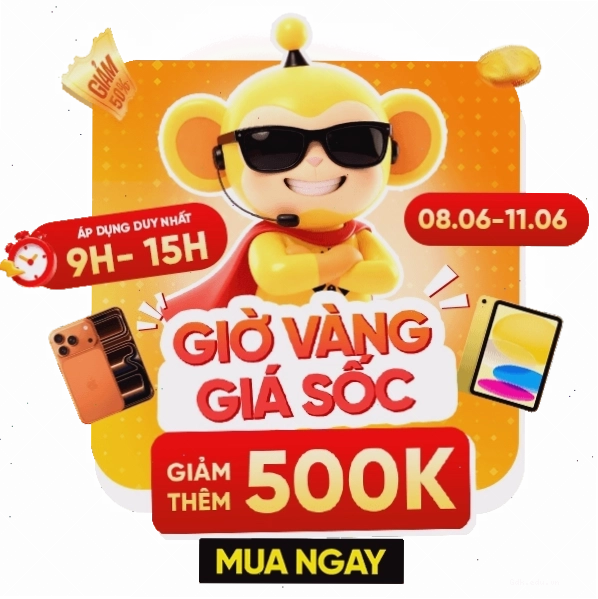 Banner chương trình giờ vàng giá sốc