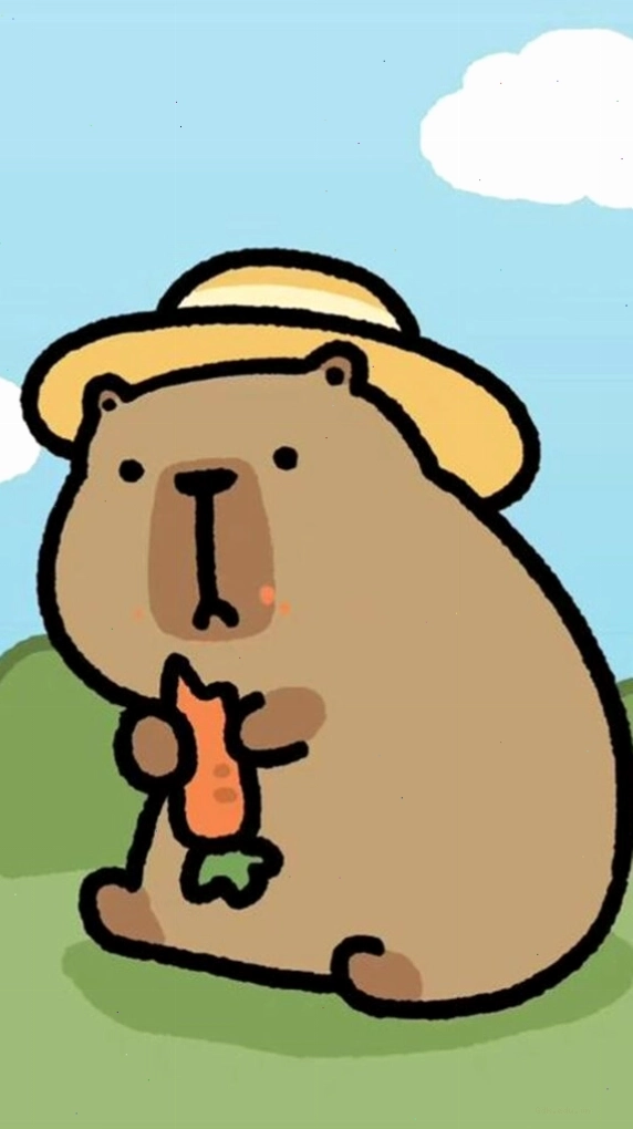 Bộ sưu tập capybara chibi đa dạng