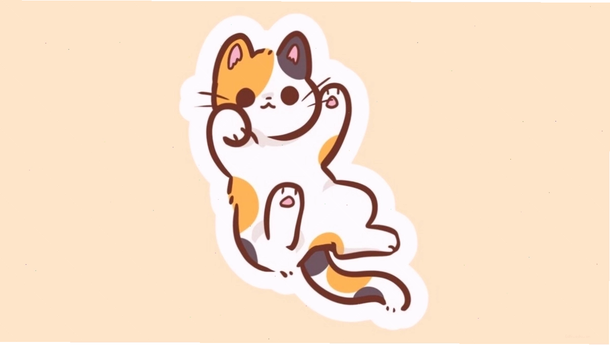Bộ sưu tập mèo chibi dễ thương