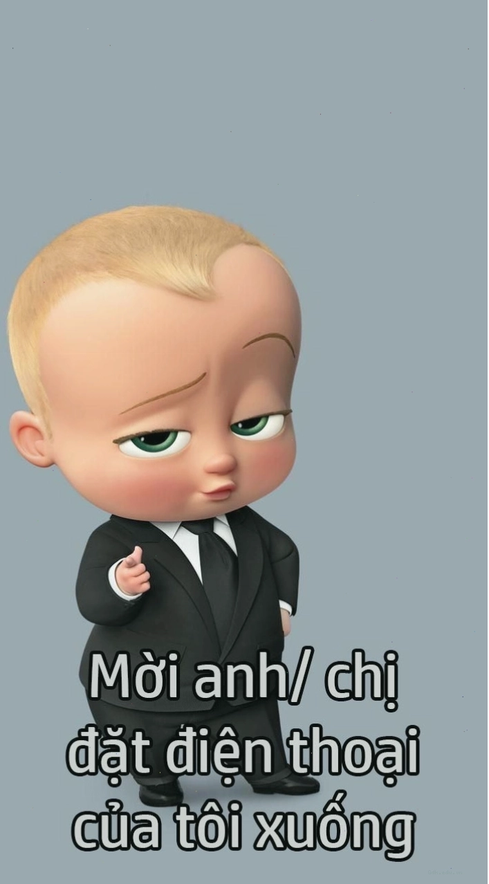 BST hình nền độc lạ bỏ điện thoại tao xuống