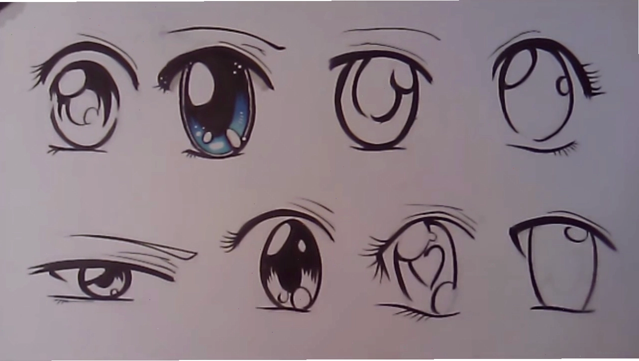 Cách vẽ mắt anime đẹp nhất qua video tutorial
