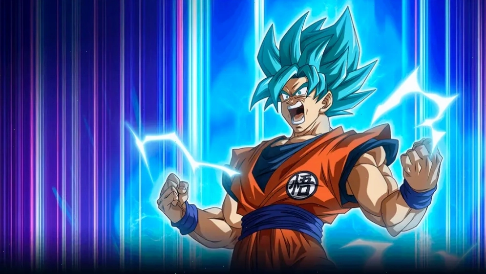 Cảnh phim anime với phong cảnh thiên nhiên hùng vĩ