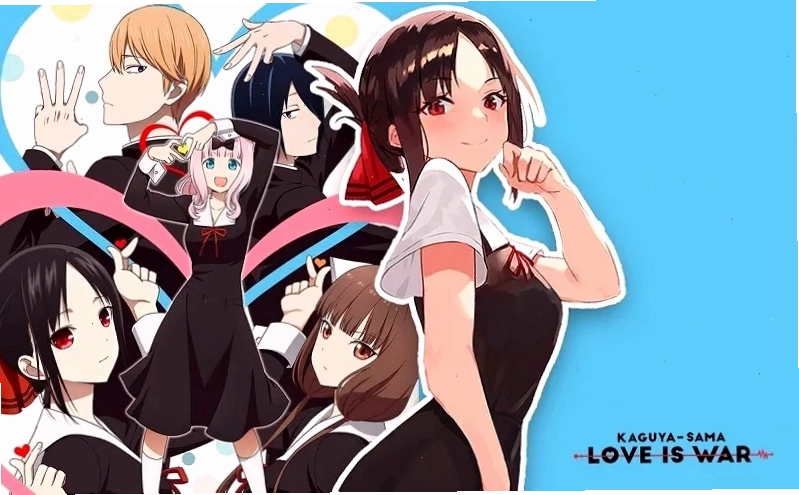 Cảnh trong anime Kaguya-sama wa Kokurasetai