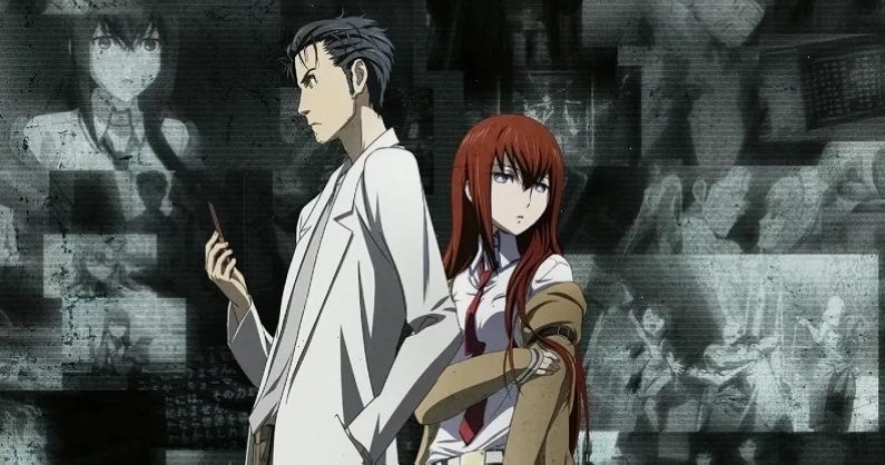 Cảnh trong anime khoa học viễn tưởng Steins;Gate