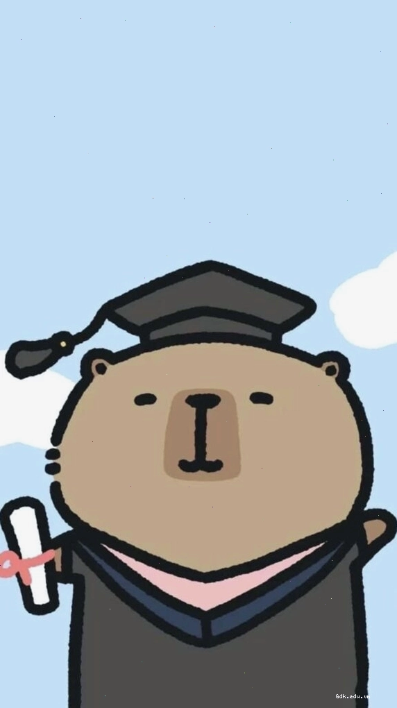 Capybara chibi với hoa
