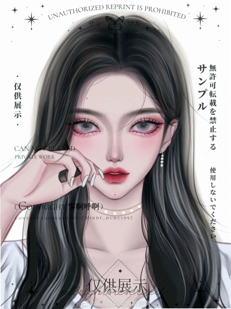 Chân dung anime nữ ngầu với mái tóc ngắn và ánh mắt sắc sảo