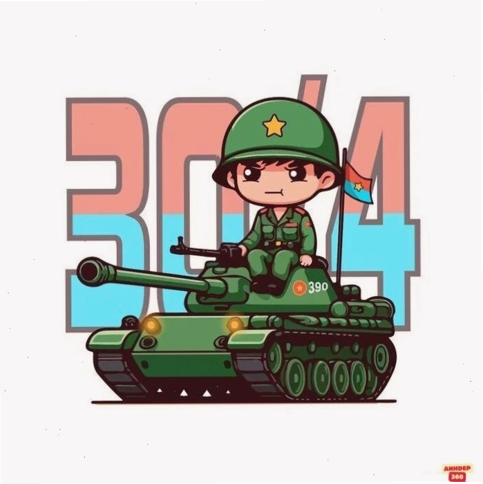 Chibi bộ đội Việt Nam xinh với các hoạt động đời thường