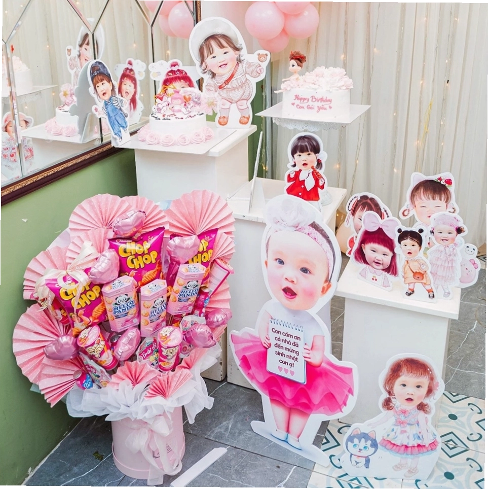 Chibi cho bé đáng yêu với gam màu tươi sáng