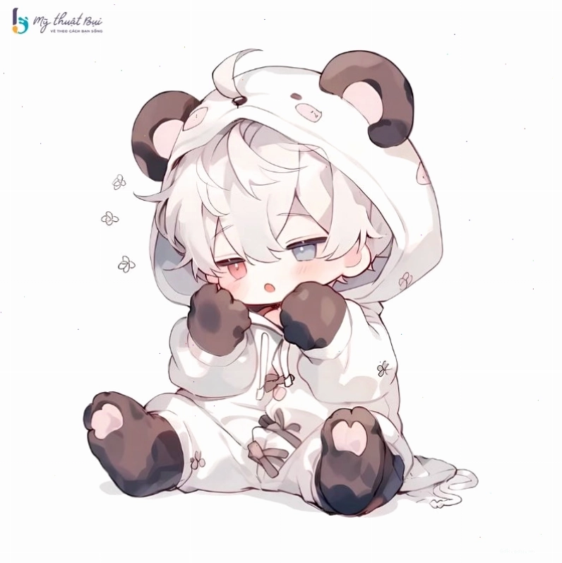 Chibi nam thể thao với vẻ ngoài khỏe khoắn