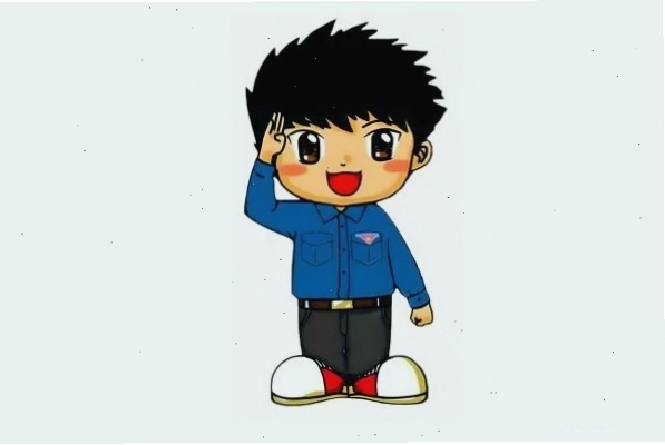 Chibi Thanh niên mặc áo Đoàn